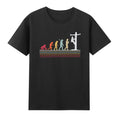 Evolution Of Power Lineman Humor Electric Electrician Lover Gifts Men's T-Shirt