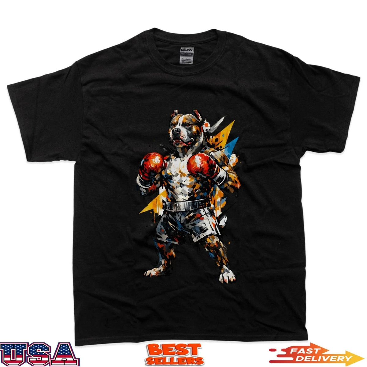 Boxer Pit Bull Champion Art Unisex