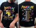 Two Sided Powerline Stand Out World Tour 95 , Vintage A Goofy Movie Shirt Unisex