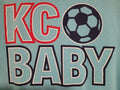 KC BABY Kansas City Current Soccer Unisex Adult XL EUC! Free Shipping! Unisex