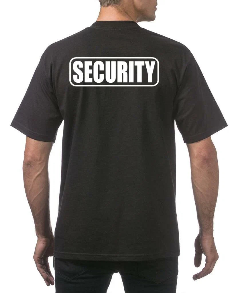 NEW MENS PRINTED SECURITY GUARD UNIFORM POLICE HEAVY WEIGHT TALL THICK S Unisex