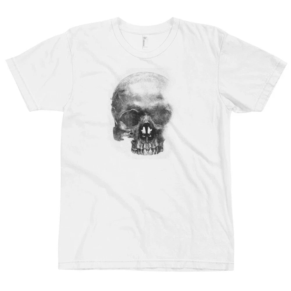 Skull Premium Ultra Soft Fine Jersey Cotton Mens Womens Unisex Tee Unisex