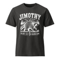 NEW Men's Funny Viral Jimothy Racoon T Shirt, Vintage Organic Cotton Tee Unisex