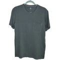 AG Adriano Goldschmied Mens Medium Gray Grunge Pocket Tee Distressed NEW Unisex