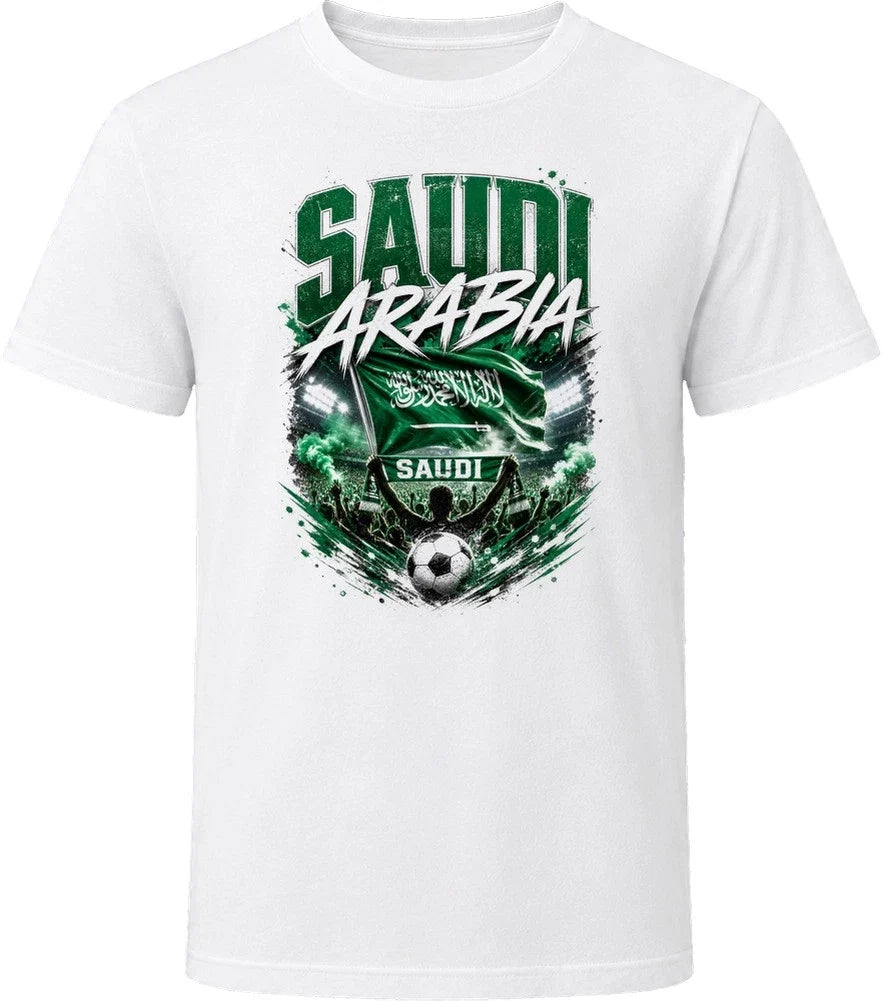 Saudi Arabia Saudi Soccer Football National Supporters T Shirt Unisex