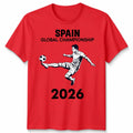 Spain Country Pride Unisex Football T Shirt Soccer Fans Mens Womens Tee Unisex
