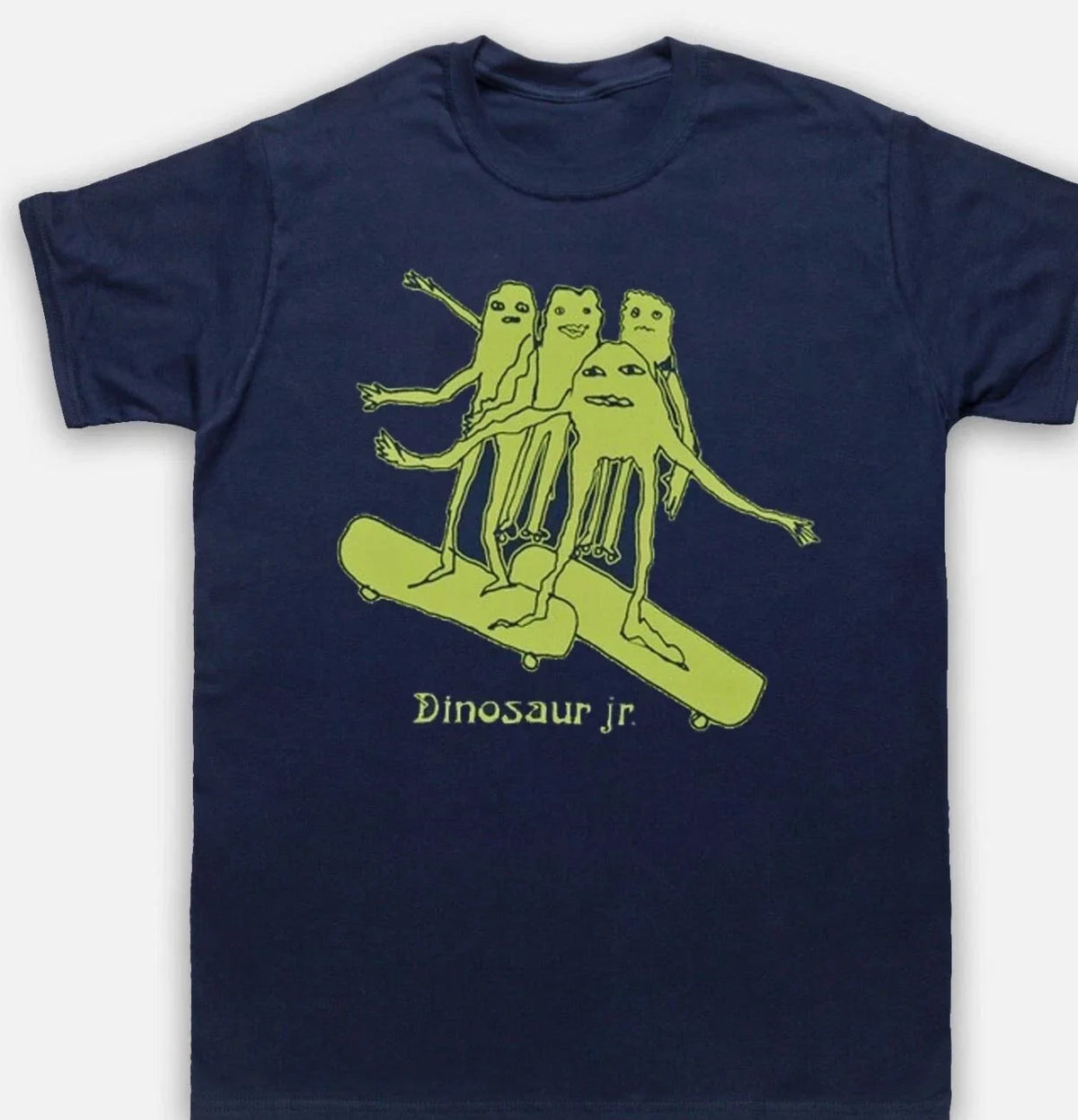 Dinosaur Jr Shirt, Dinosaur Jr Band Collection Navy All Size Shirt Unisex