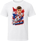 Petar Sucic Croatia Soccer Caricature 2026 World Cup T Shirt Unisex