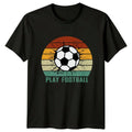 Play Football Soccer Sports Retro Gift For Him And Her Unisex
