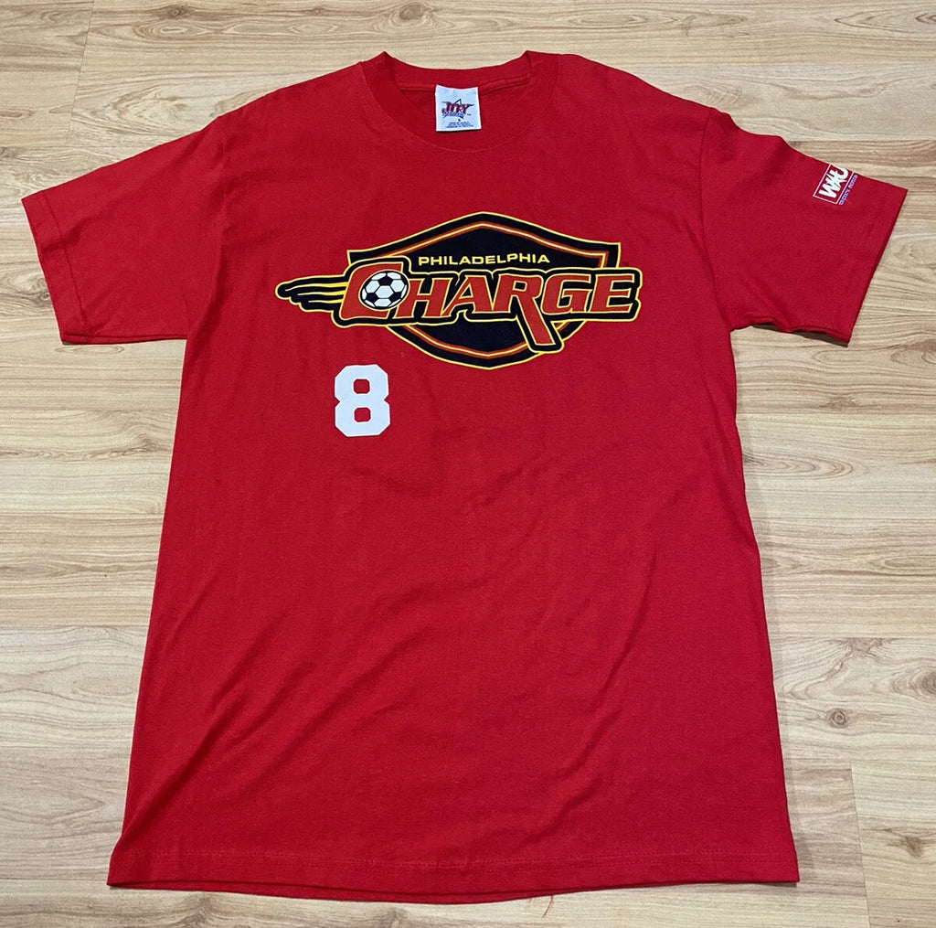 VINTAGE PHILADELPHIA CHARGE WOMENS UNITED SOCCER ASSC. JERSEY SZ S RARE Unisex
