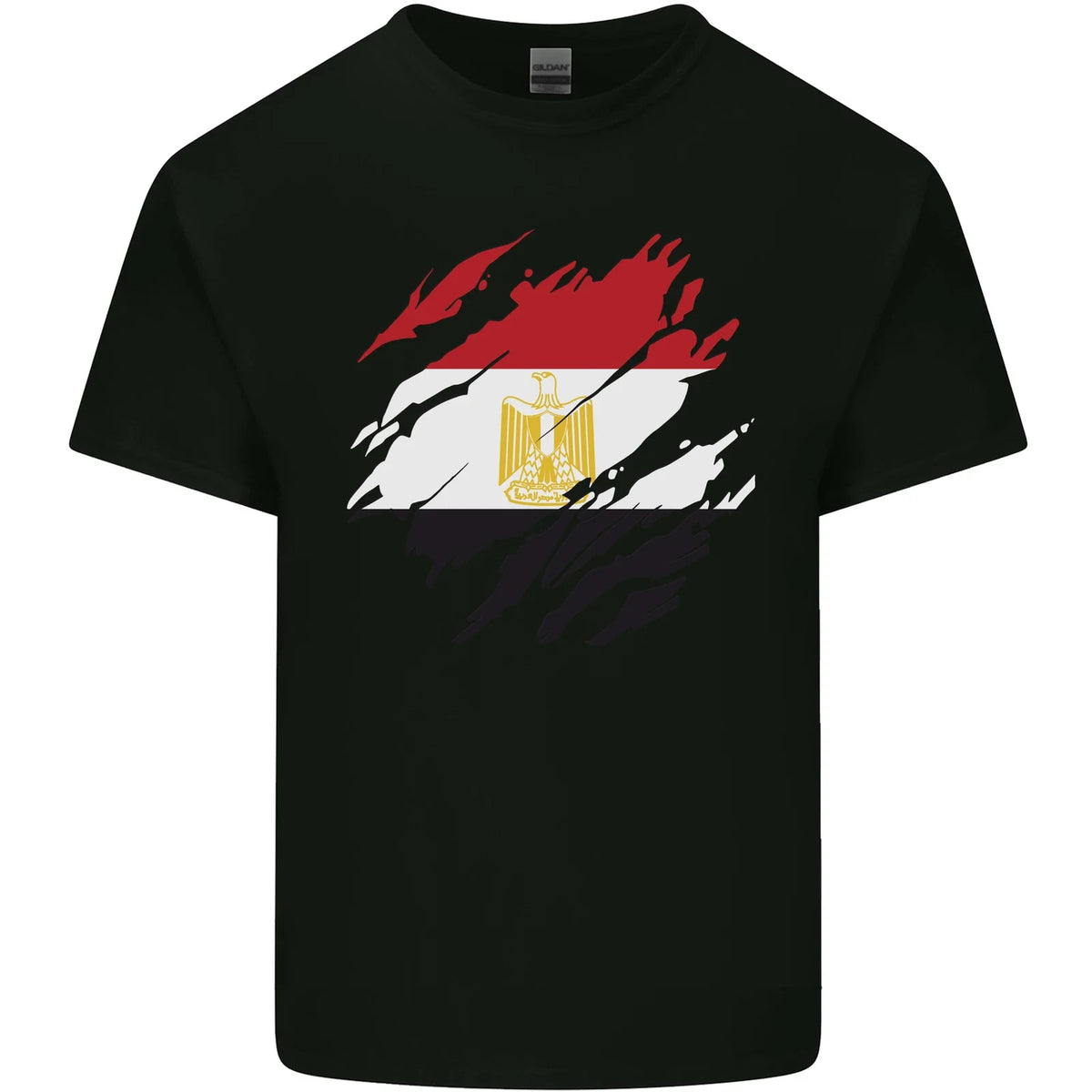 Torn Egypt Flag Egyptian Day Football Mens Light Cotton Unisex
