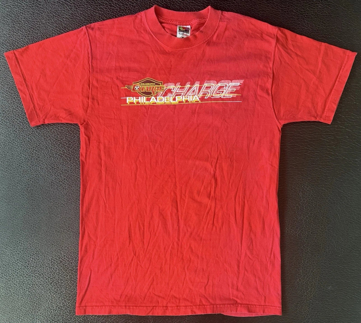 Philadelphia Charge Women’s Soccer Vintage Red Men’s Size Large Unisex