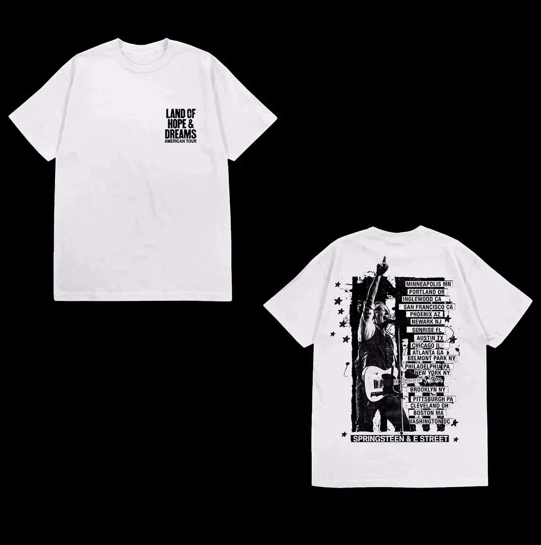 Bruce Springsteen 2026 Land Of Hope & Dreams American Tour Unisex