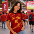 Personalized Spain Matching Football Shirts, Custom Soccer Jersey Shirt, Mother Unisex