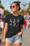 USA 250 Independence Celebration Shirt Red White Blue Unisex Tee Unisex