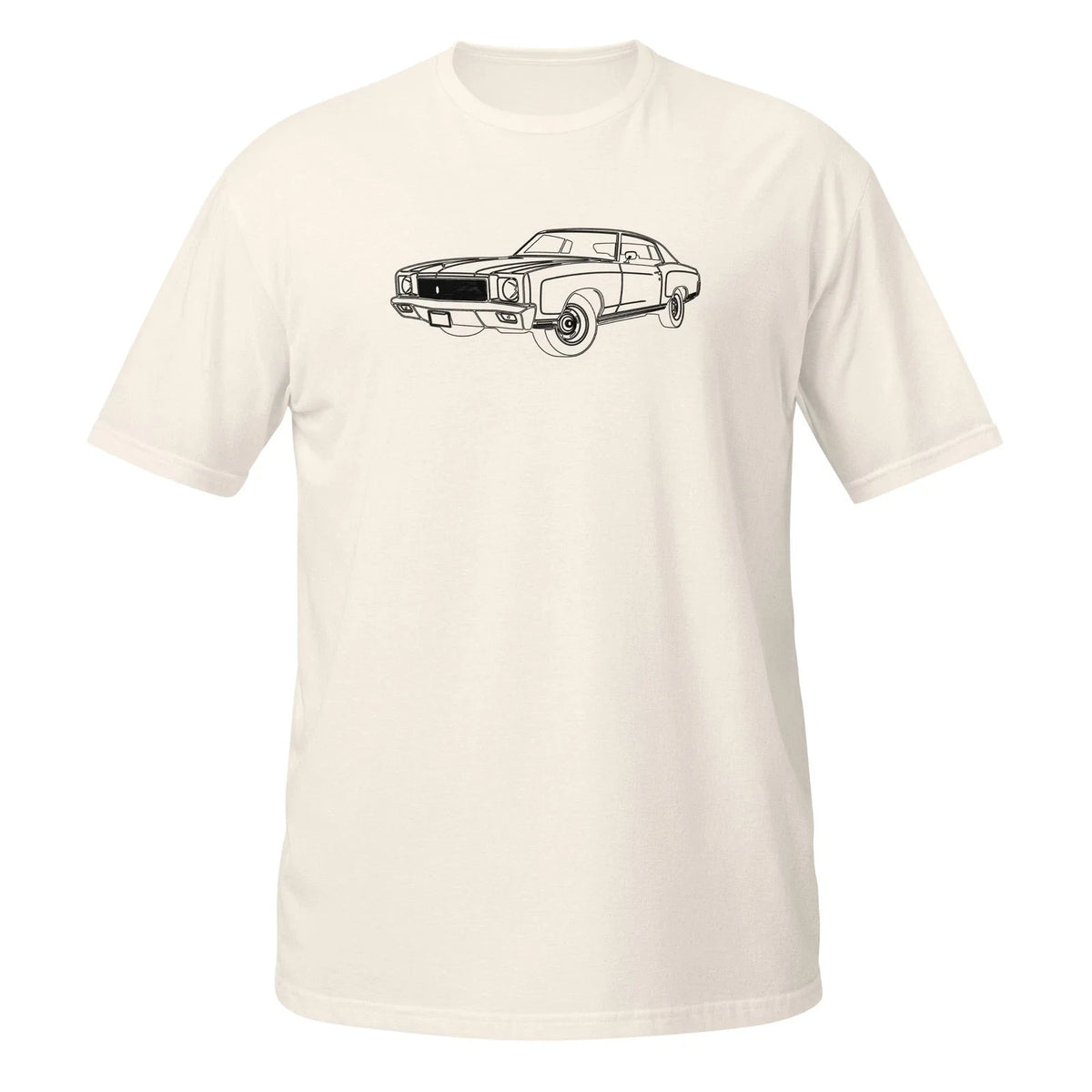 Comfy For Chevrolet Montelo 1971 Car Lovers Birthday Gift Stylish Tee Unisex
