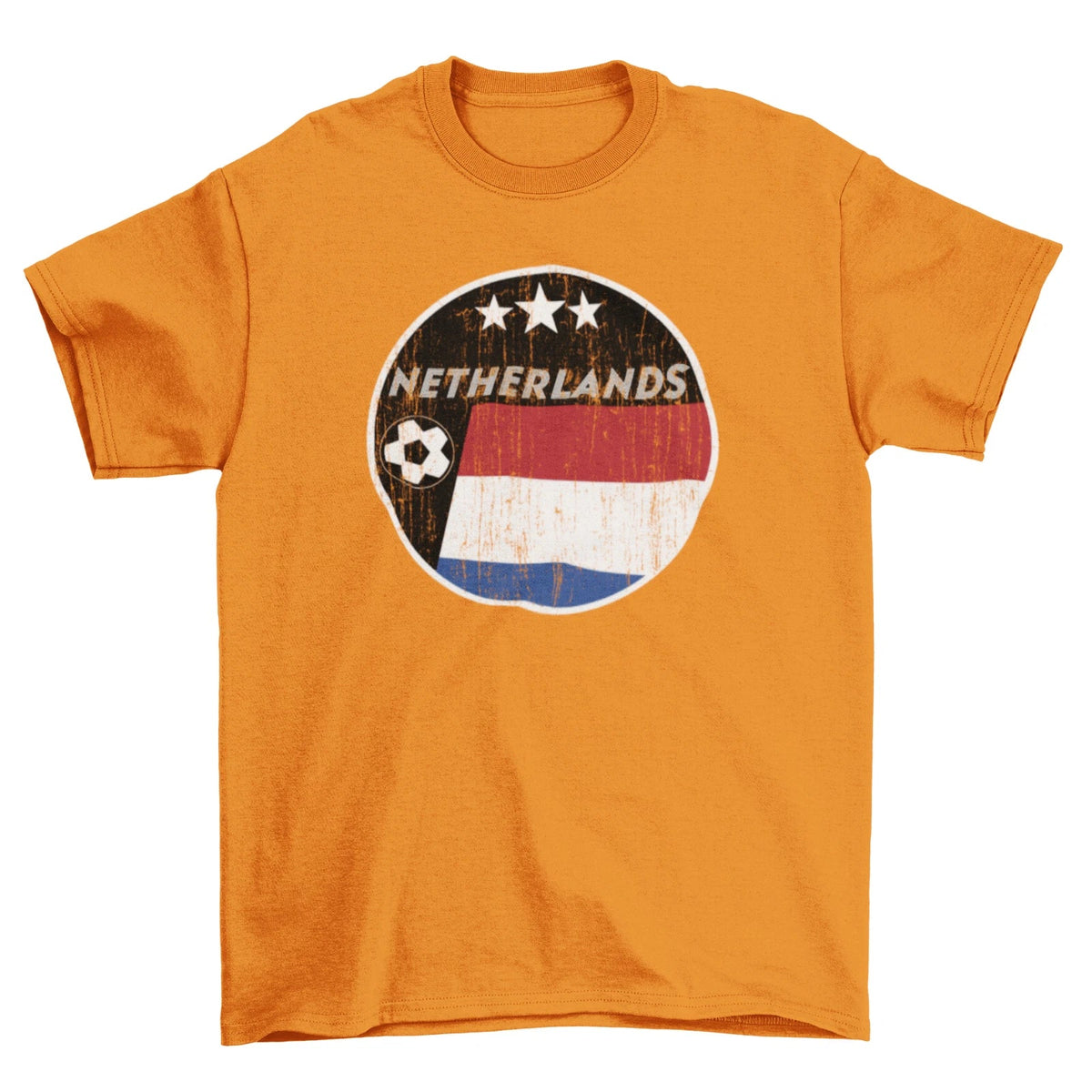 NETHERLANDS Football 2024 Retro Circle, Adults Or Kids,World Cup HOLLAND Unisex