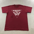 Vintage Fruit Of The Loom T Shirt Adults XL Red Silver State Girls Soccer League Unisex