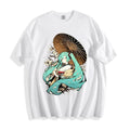 Hatsune Miku Sakura Kimono Tee - Umbrella Cherry Blossom Vocaloid Anime Unisex