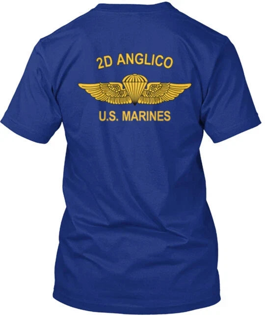 2D Anglico Tee Made in the USA Size S to 5XL Unisex