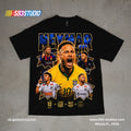 Neymar Jr Vintage Graphic Brazil Soccer Legend Football Fan Tee Unisex