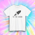 Rocket To The Moon Crypto Investor Bitcoin Meme Trading Tee S-5XL Unisex