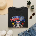 I'm Here For Team USA raccoon soccer referee | USA fan tee Unisex