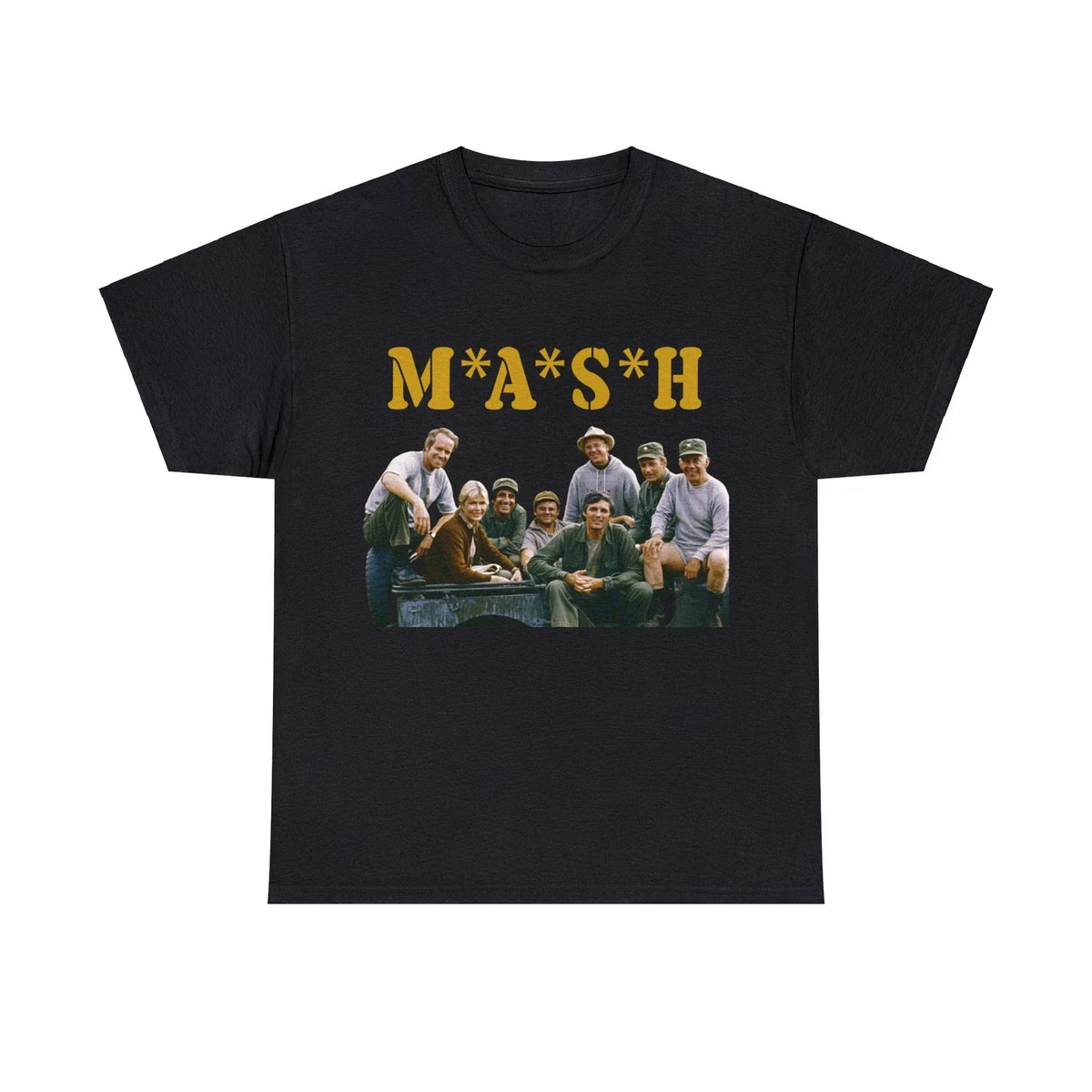 M*A*S*H Heavy Cotton Tee, Classic TV Show, TV Show Fan Gift Unisex