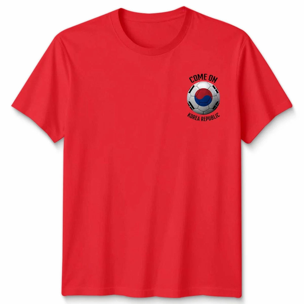 Come On Korea Republic Football Unisex Kids Country Pride Soccer Tee #WC Unisex