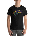 LOS ANGELES LAZERS Indoor Soccer MISL Team Shirt Short-Sleeve Unisex Unisex