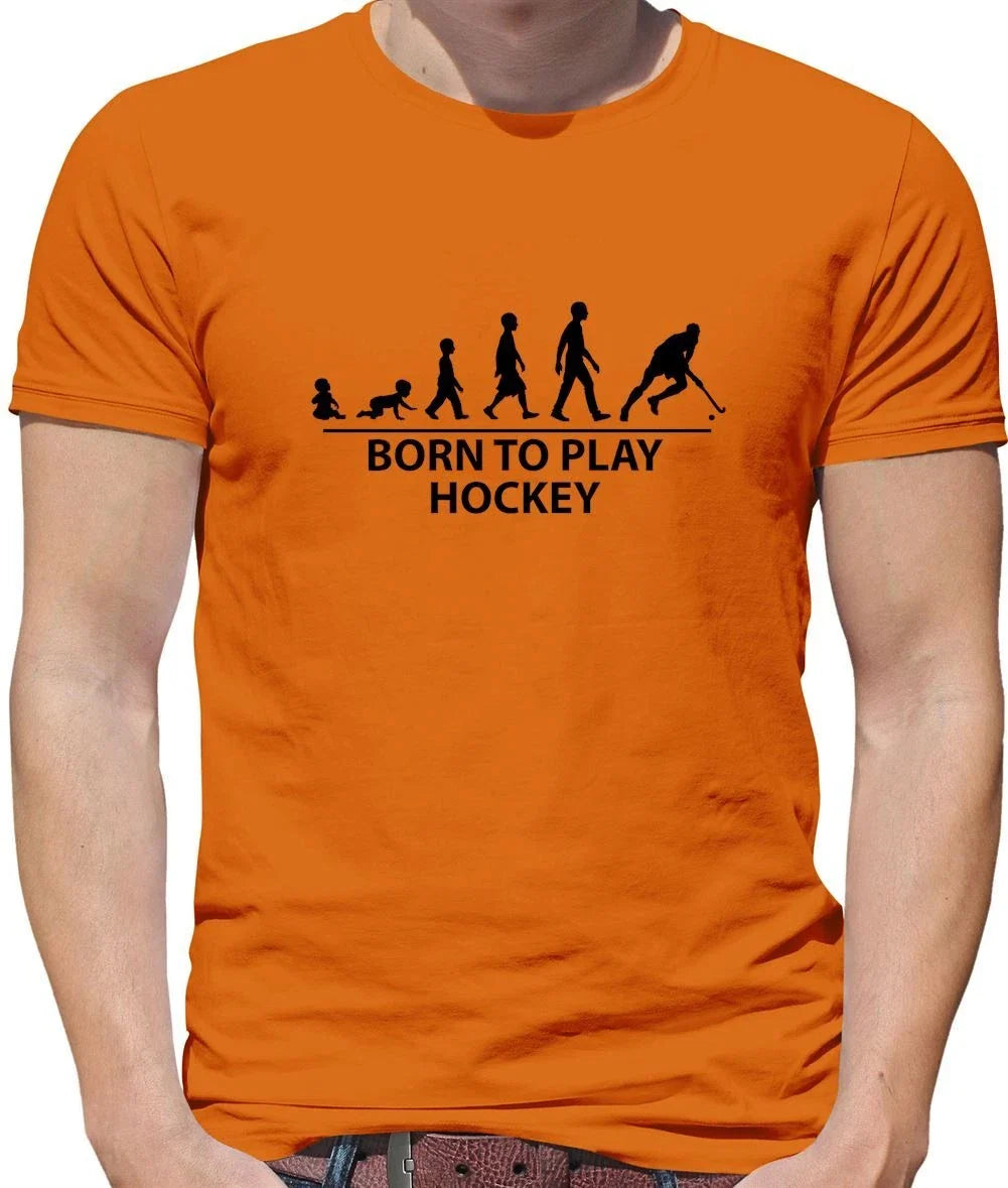 Born To Play Hockey - Mens - Field Player Team Sport Stick Equipment Unisex