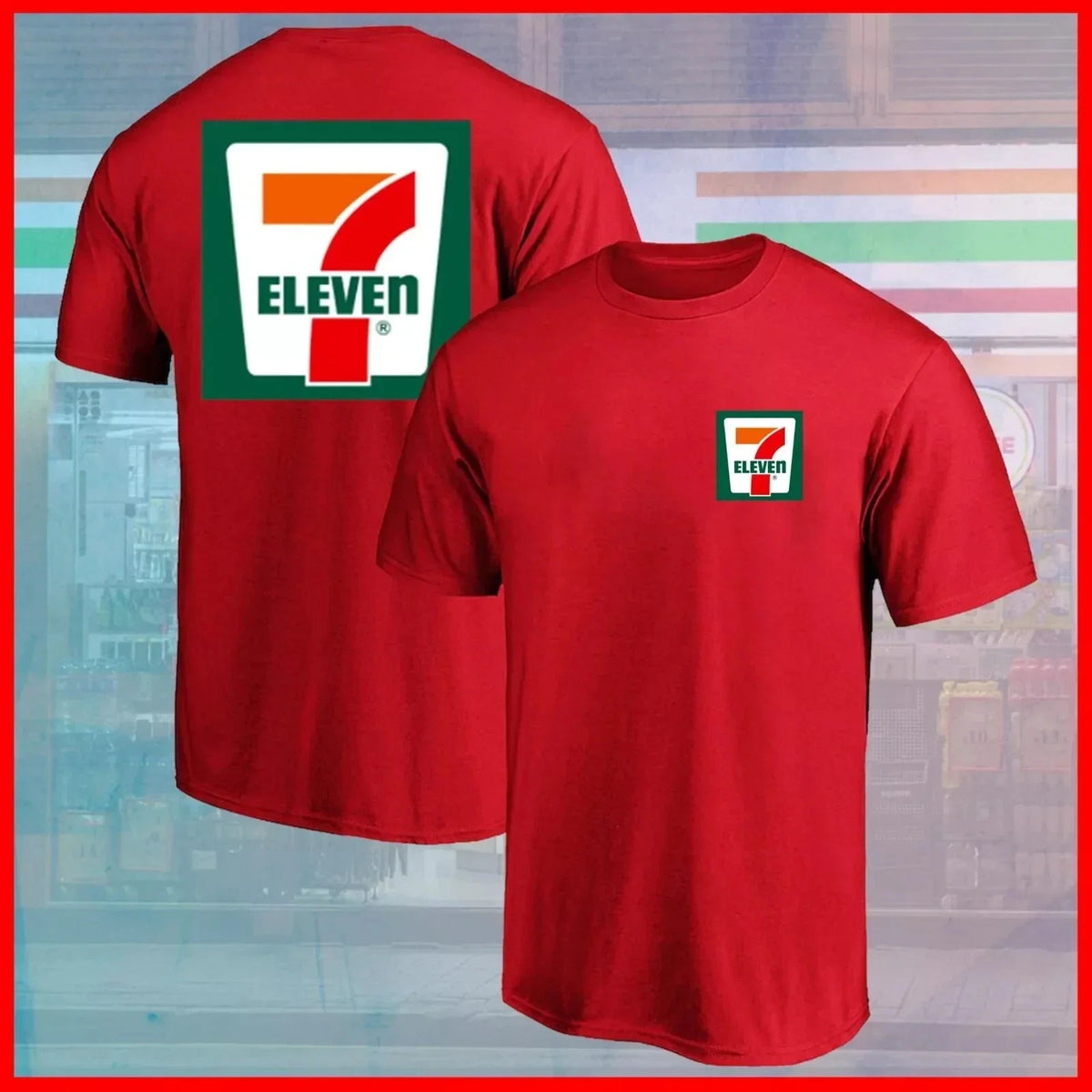 HOT!! 7 Eleven Shirt Seven Eleven Both Sides Unisex T Shirt S-4XL Unisex