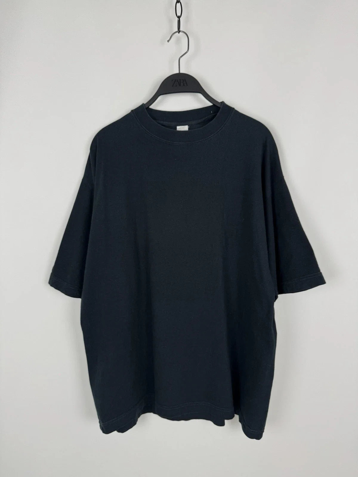 Vintage Faded Basic Blank Black Unisex