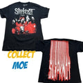 Slipknot Self-Titled Album Cover Art Heavy Metal Band Tee Large Barcode On Back Unisex