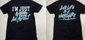 Simple Plan I'm Just An Adult Graphic Multicolor Short Sleeves Unisex T Shirt Unisex