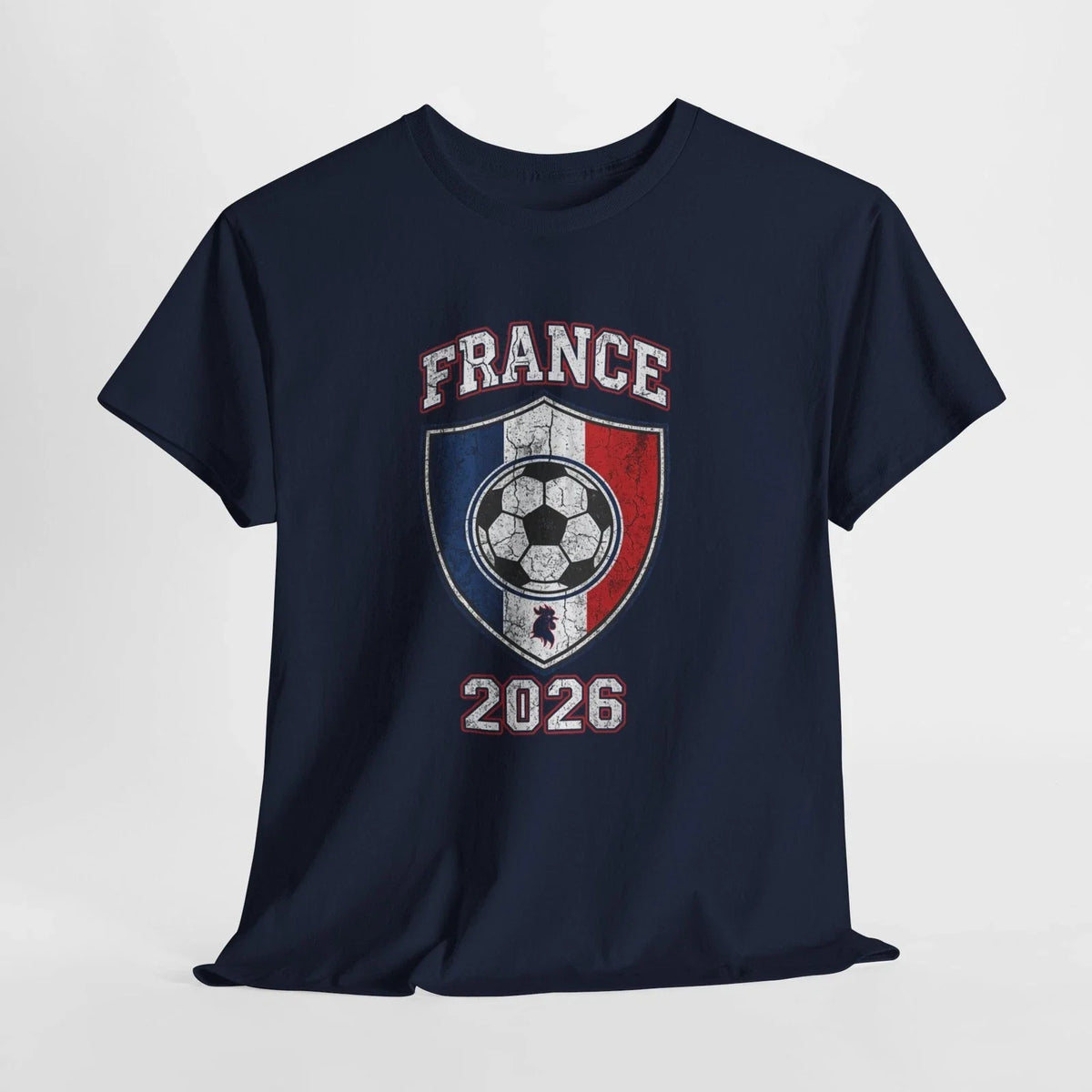 France Soccer Crest 2026, French Football Jersey Style Unisex