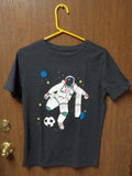 Soccer Astronaut Boys L 16 Cat & Jacks New Outer Space Black Dark Grey Unisex