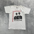 Simple Minds Empires And Dance Promo Band V-Neck T Shirt White Size M Unisex