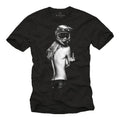 Motocross Mens with Sexy Pin Up Girl - MX Helmet Men Motorcycle Shirt Unisex