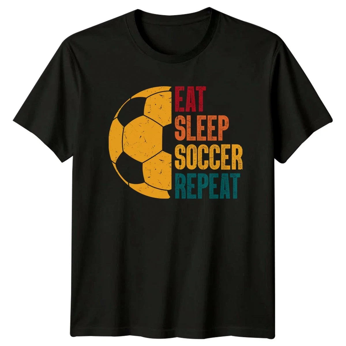Eat Sleep Soccer Repeat Youth Sport Soccer Birthday Gift For Him And Her Unisex