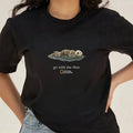 National Geographic Otter Graphic T-Shirt, Go With The Flow Vintage 90s Tee