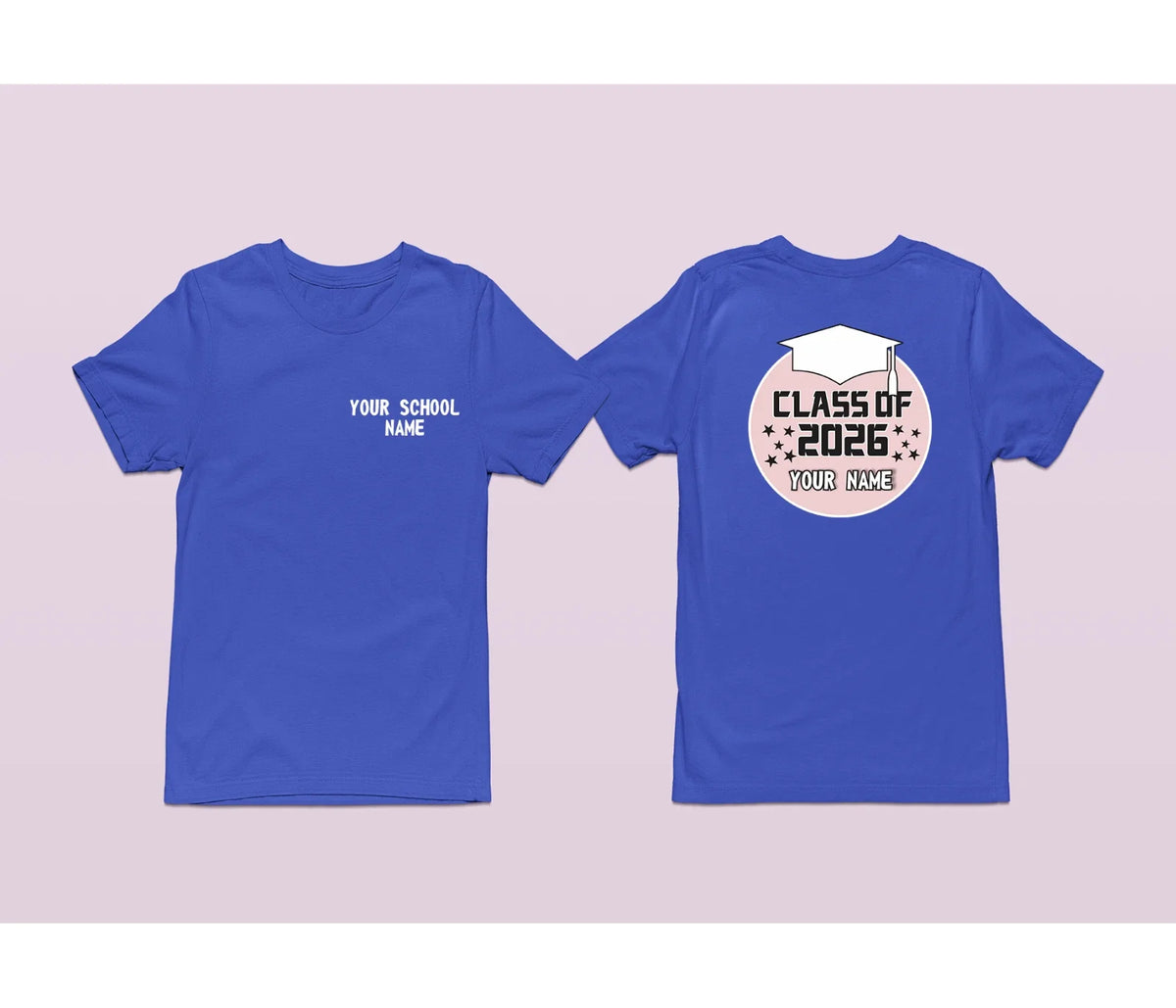 Personalised Custom School Leavers Class 2026 Graduation Student Gift Unisex