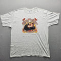 Anvil Men's Size 2X Gray Short Sleeve Fire Fighter Volunteer T-Shirt
