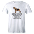 German Shepherd Unconditional Love True Devotion Fearless Protector Men's Shirt Unisex