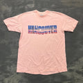 Vintage Vancouver Shirt Mens Large Pink 1980s Canada Unisex