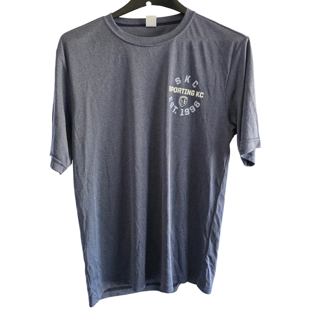 MLS Sporting KC MLS Gray Small Soccer Fan Apparel NWOT Unisex