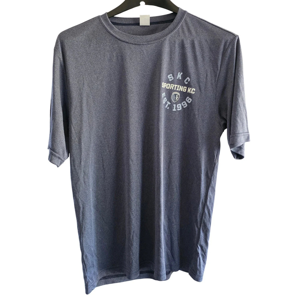 MLS Sporting KC MLS Gray Small Soccer Fan Apparel NWOT Unisex