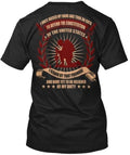 Veteran Oath I Once Used My Hand And Took An To Defend Made in USA S-5XL Unisex