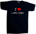 I Love Heart Lamb Chops V-Neck Unisex