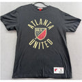 Mitchell Ness Shirt Mens Sz S Atlanta United MLS Soccer T Shirt Black Unisex
